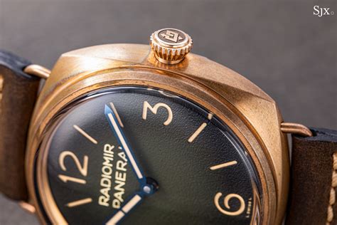 panerai radiomir bronzo|Panerai radiomir watch review.